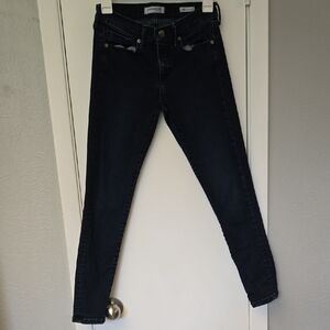 Banana Republic Dark Blue Skinny Jeans Classic Style